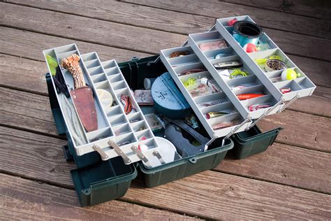 metal fishing tackle boxes|fishing tackle box with lures.